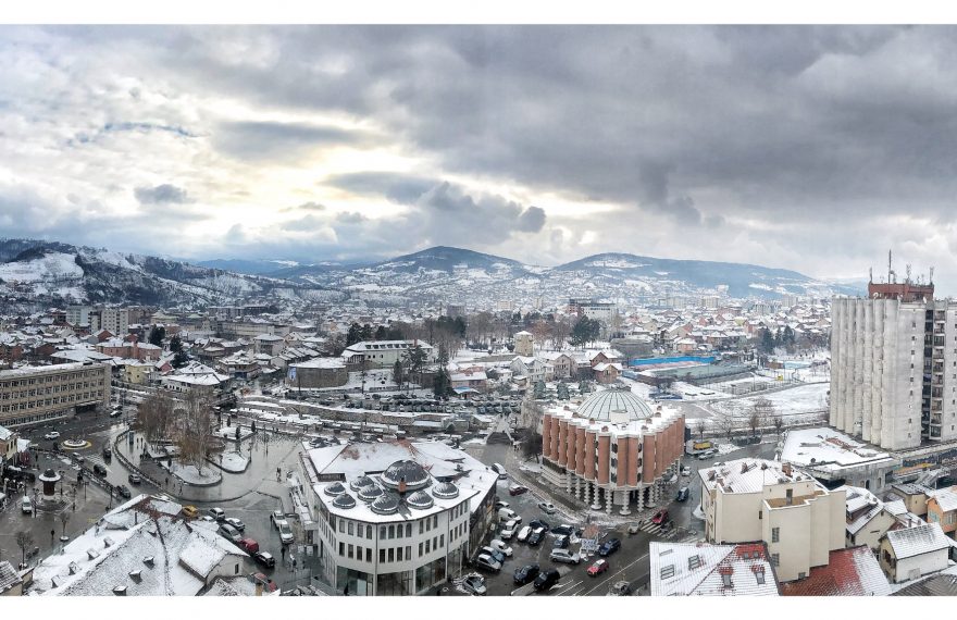 Panorama grada, Novi Pazar, 16. decembar 2018. 